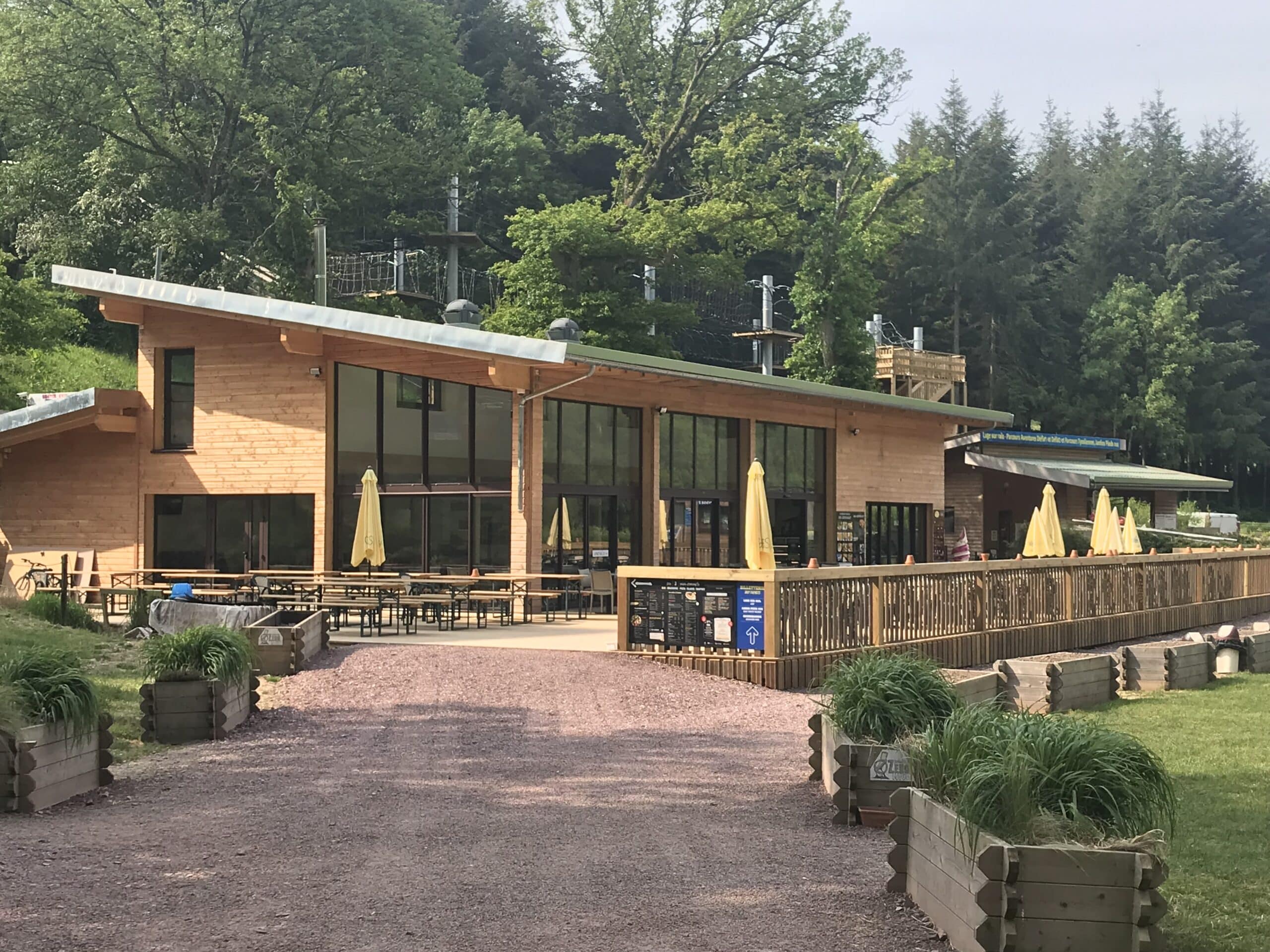 Restaurant Viaduc de la Souleuvre - Menuiseries extérieures alu