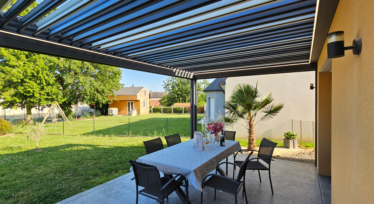 La pergola bioclimatique
