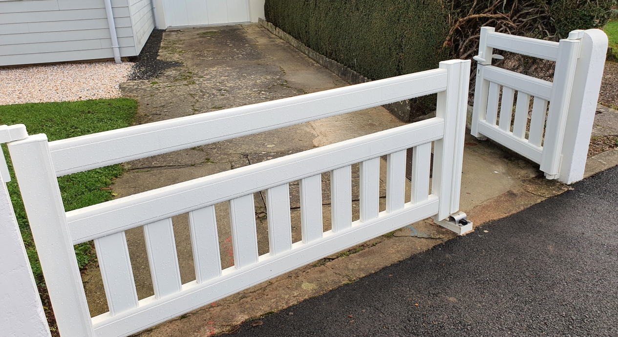 Portail battant aluminium