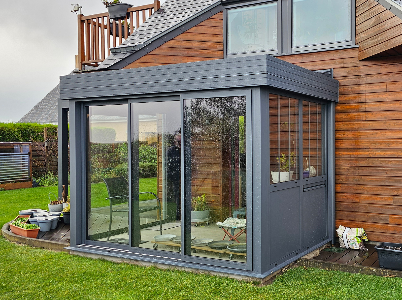 Le sas d’entrée pour un accueil chaleureux